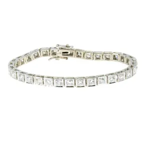 6.00ct Diamond Straight Line Bracelet