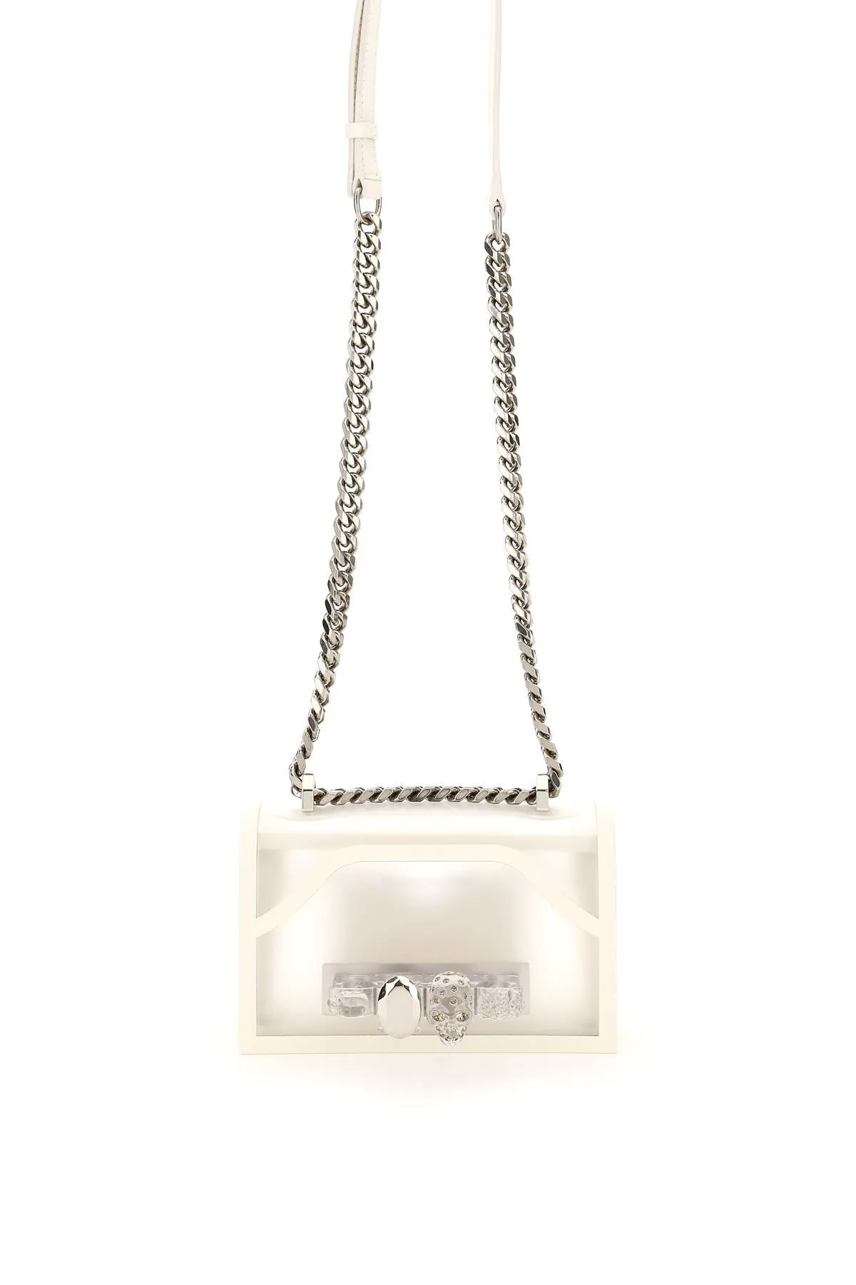 Alexander McQueen Jeweled Mini Satchel Bag