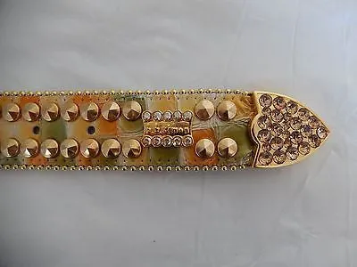 b.b. Simon 'Tangy' Studded Crystal Belt