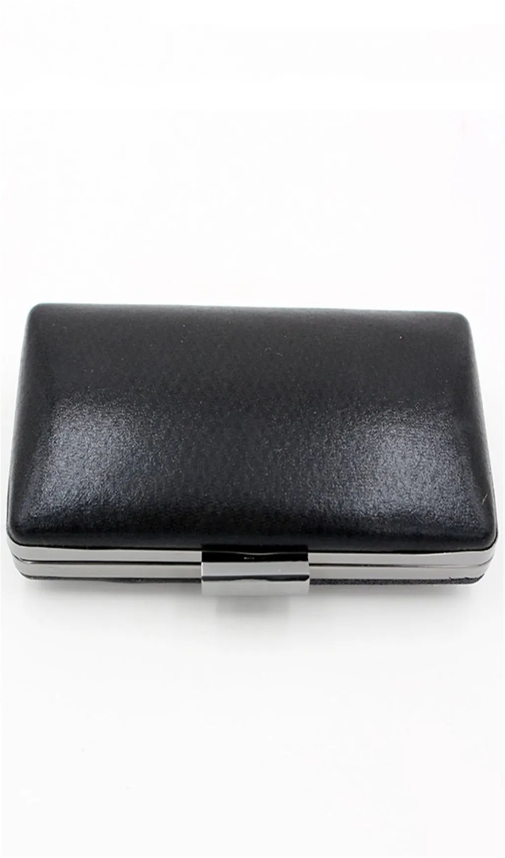 BLACK STITCHING TEMPERAMENT CLUTCH