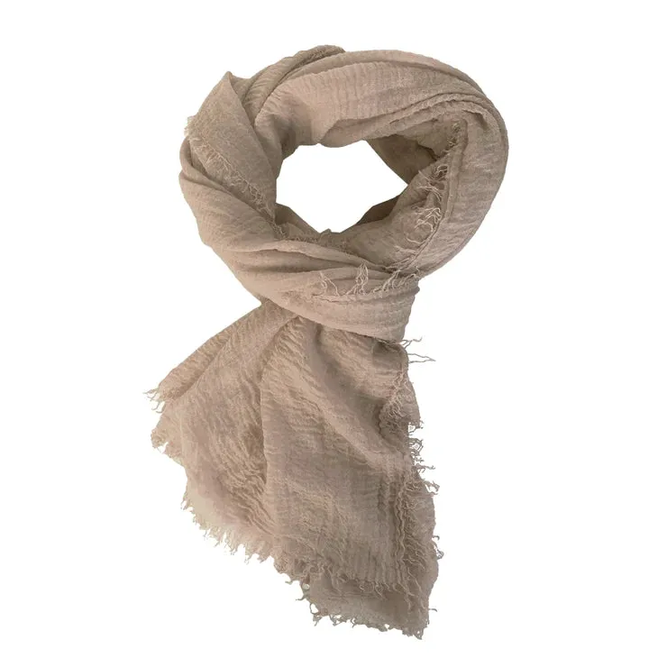 Boho Lightweight Handwoven Scarves-Various Colors