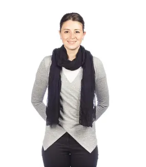 Classic Lightweight Scarf - Black