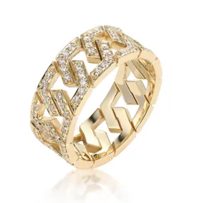 Diamond Hex Ring