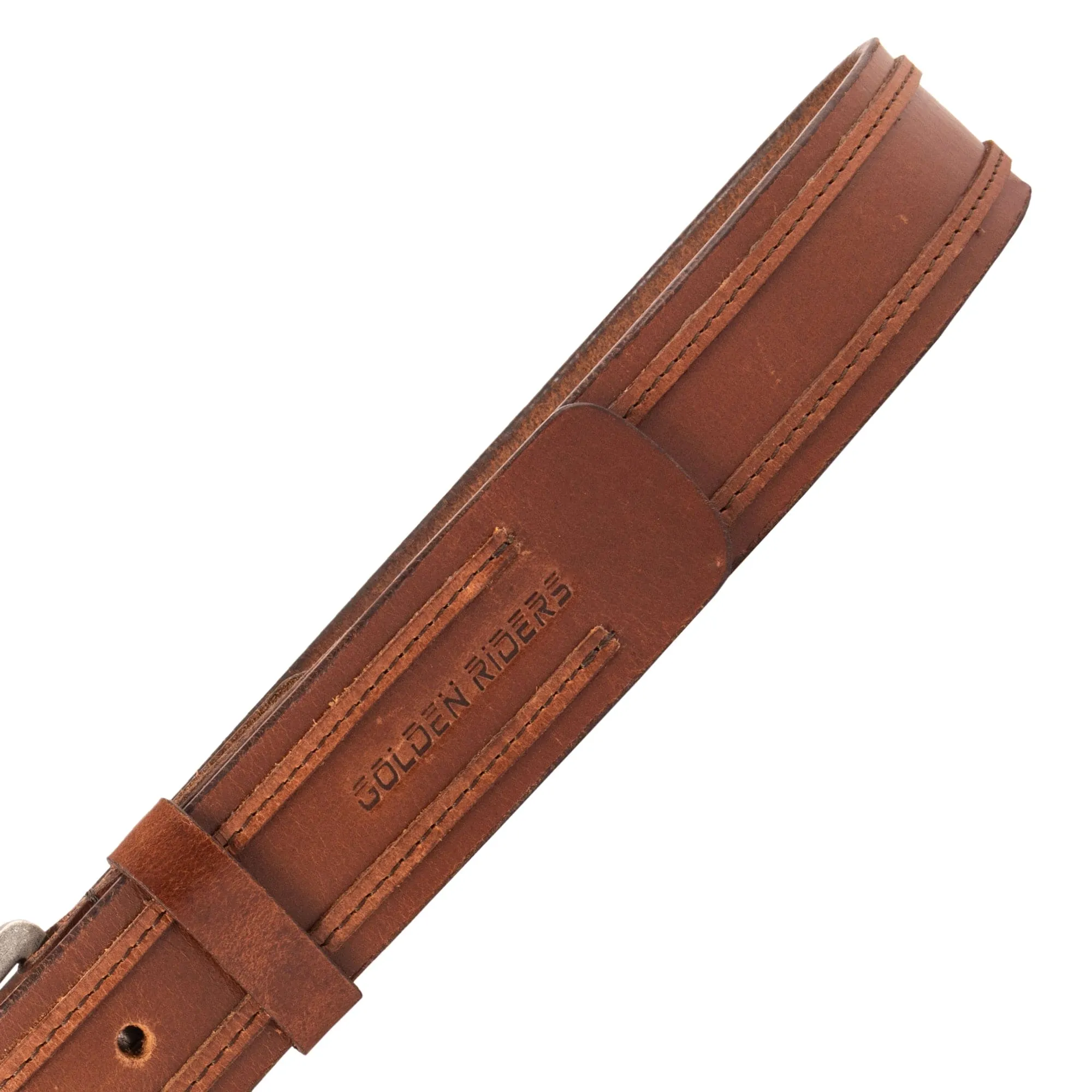 GR GOLDEN RIDERS STRIPO TAN Premium Leather Mens Belt TAN,Size- (Regular) 32 to 37