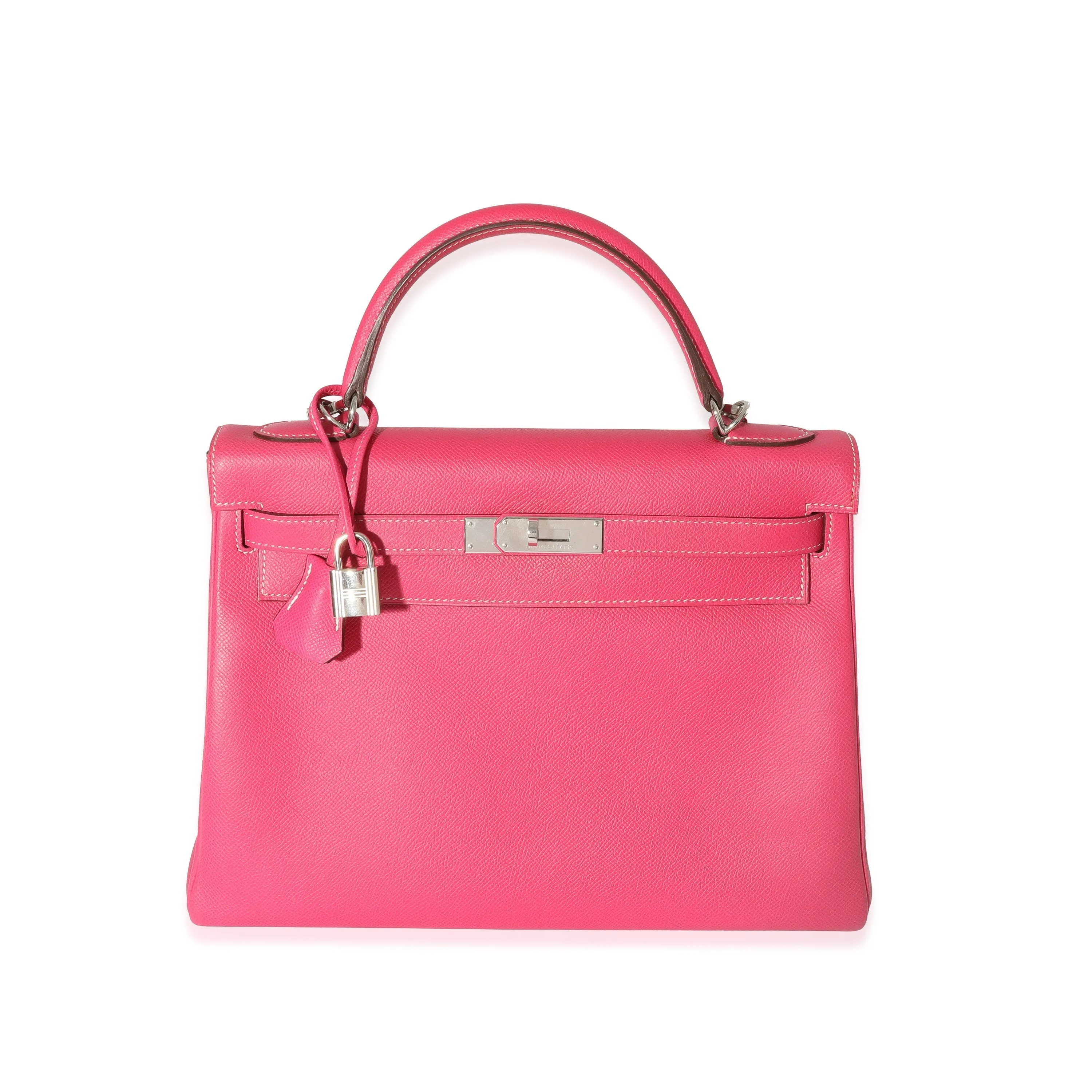 Hermes Rose Tyrien Rubis Epsom Candy Retourne Kelly 32