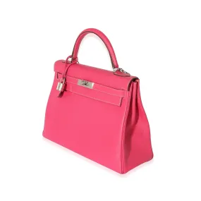 Hermes Rose Tyrien Rubis Epsom Candy Retourne Kelly 32