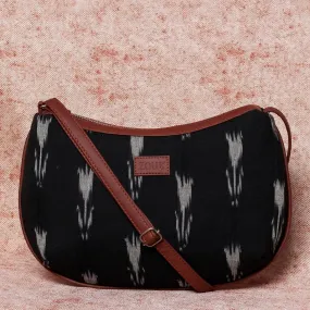 Ikat Arrow Structured Shoulder Bag