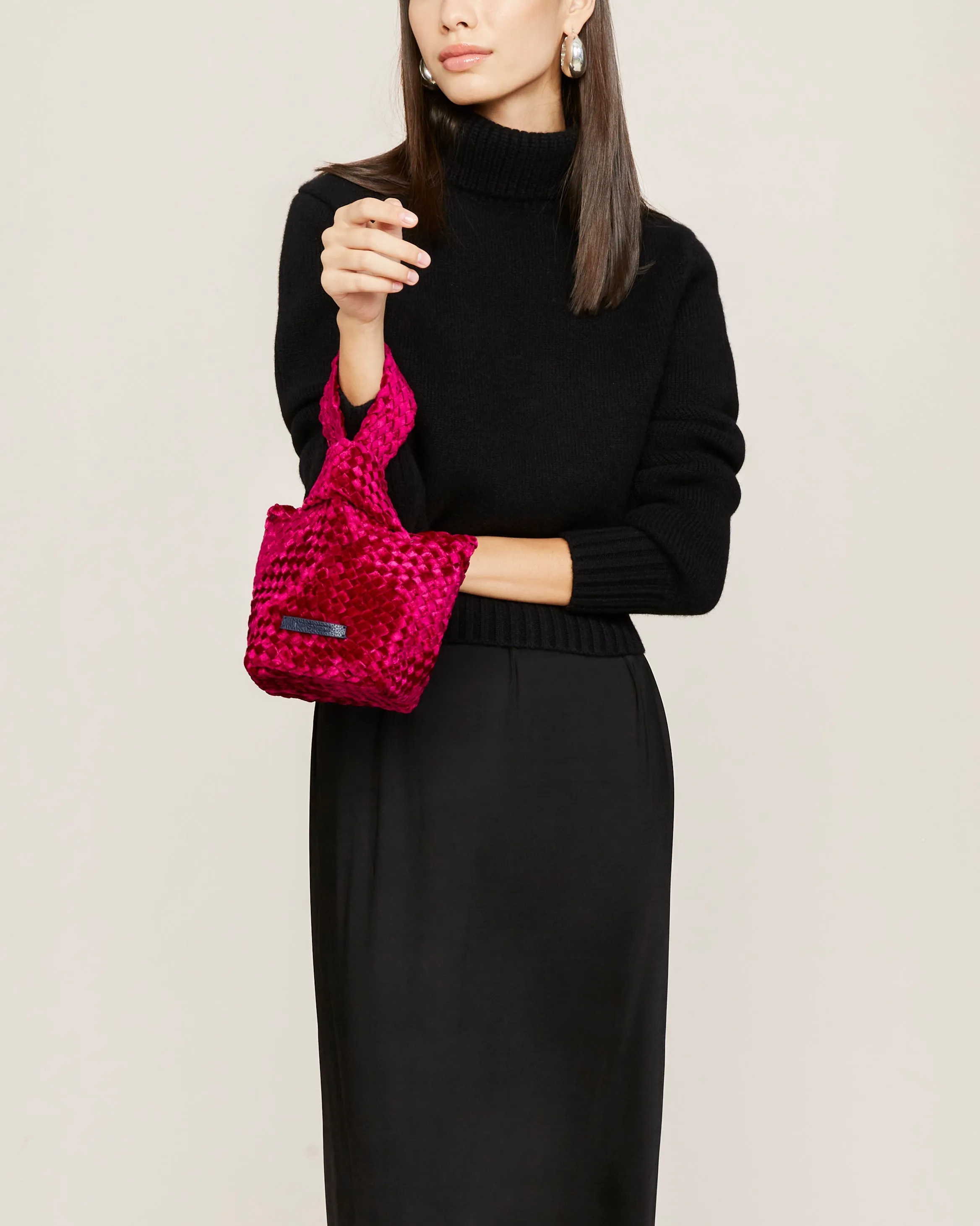 Kyoto Clutch Velvet | Crush