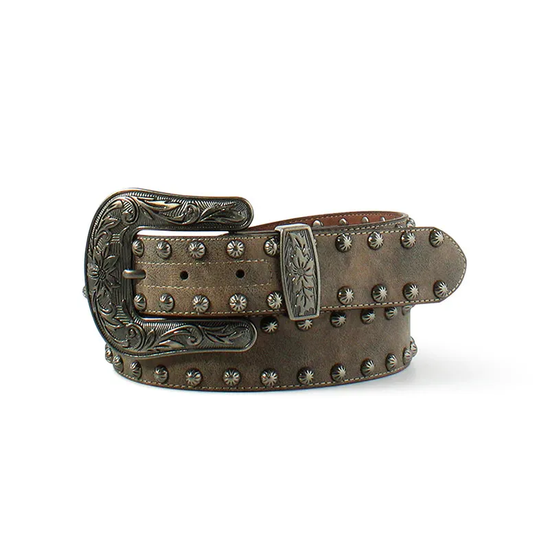 Leather Studded Belt