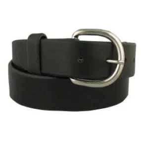 Leegin Silver Creek Unisex Black Blue Light Western Belt Style K1203