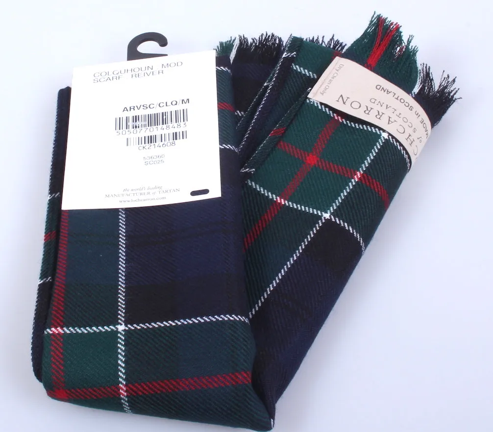 Luxury Lightweight Scarf in Colquhoun Modern Tartan