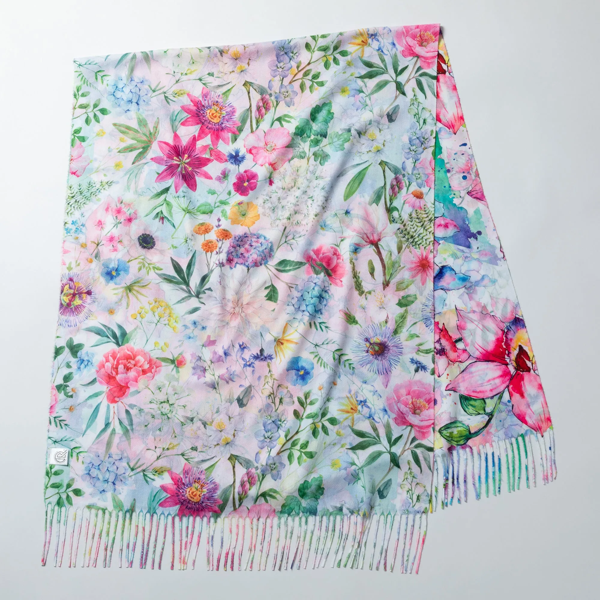 Museum Collection Artistic Double Sided Print Scarf