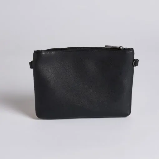 Nicole Wristlet - Black w Cork