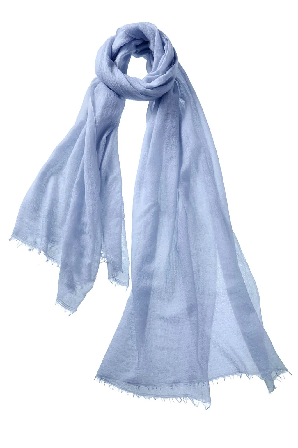 Passport Scarf - Whisper Blue