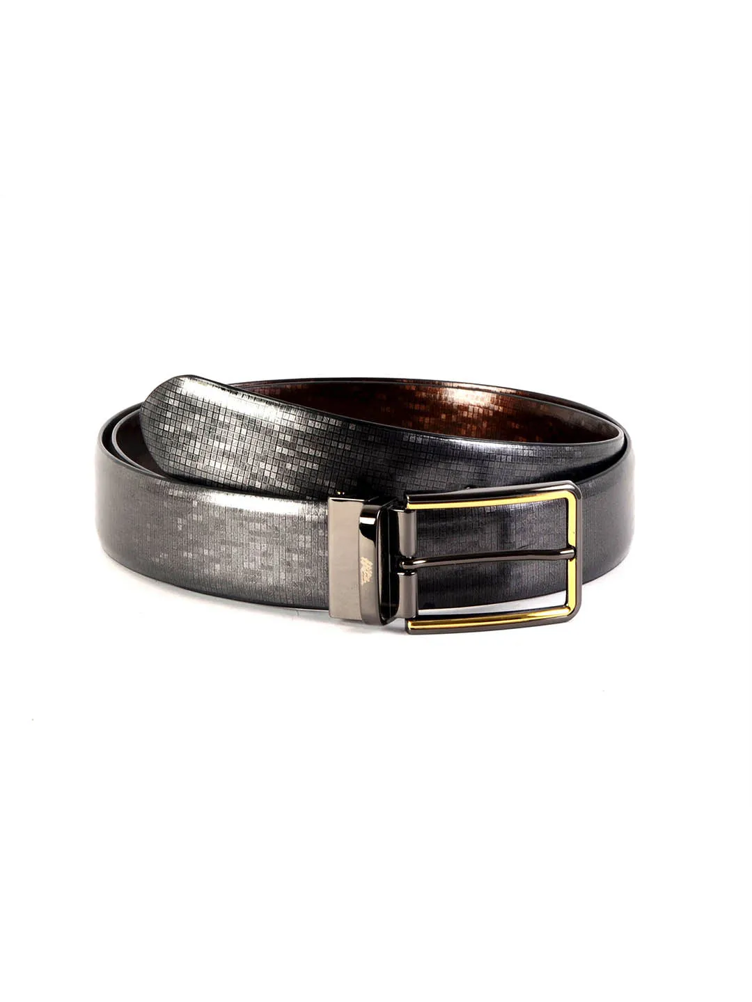 Rb 5142B Blk/Brn Leather Belts