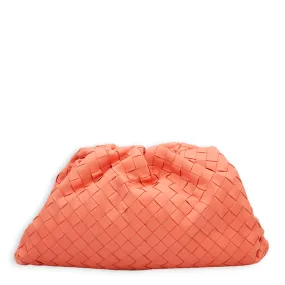 The Pouch Salmon Pink Clutch in Nappa Leather