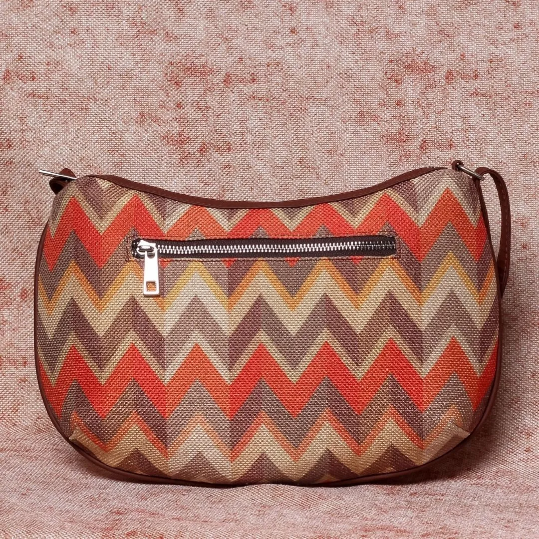 Tidal Wave Structured Shoulder Bag