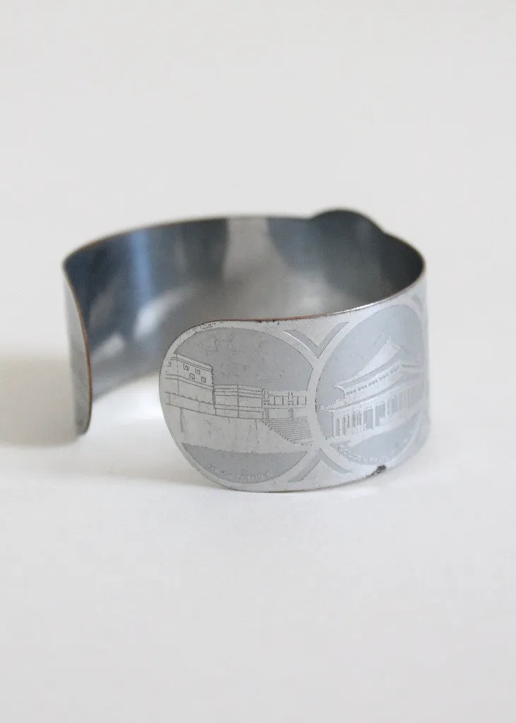 Vintage 1933 Chicago World's Fair Silver Souvenir Bracelet