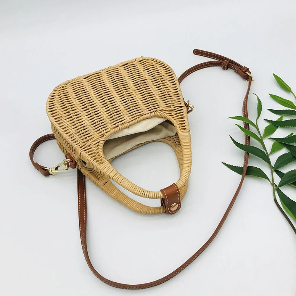 Women's Bamboo Top-Handle Bags