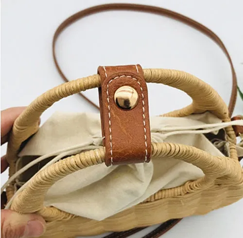 Women's Bamboo Top-Handle Bags