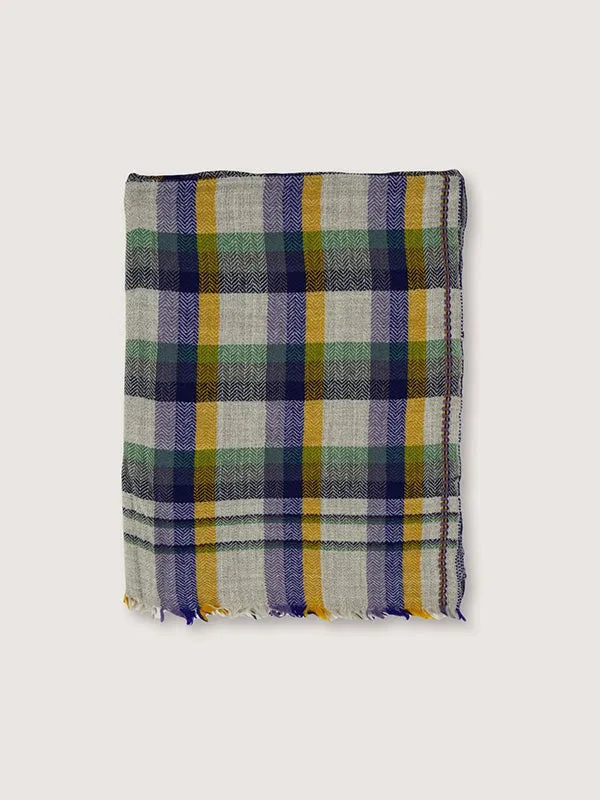 Wool Plaid No. 82 Khaki