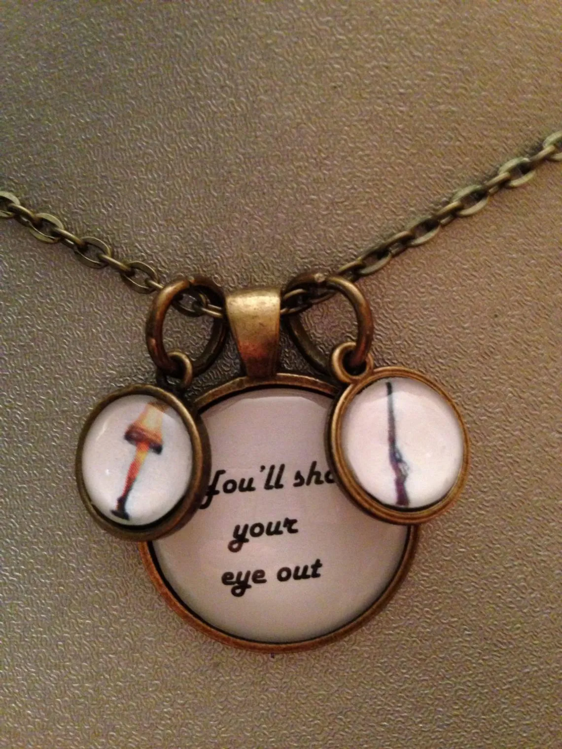 You'll Shoot Your Eye Out Necklace